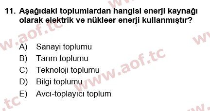 2023 Temel Bilgi Teknolojileri 1 Arasınav 11. Çıkmış Sınav Sorusu