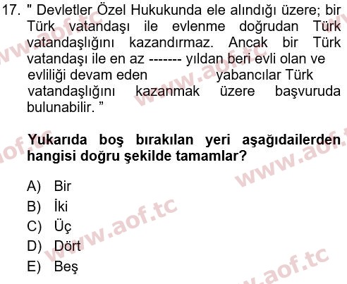 2022 Hukukun Temel Kavramları Çıkmış Sınav Soruları