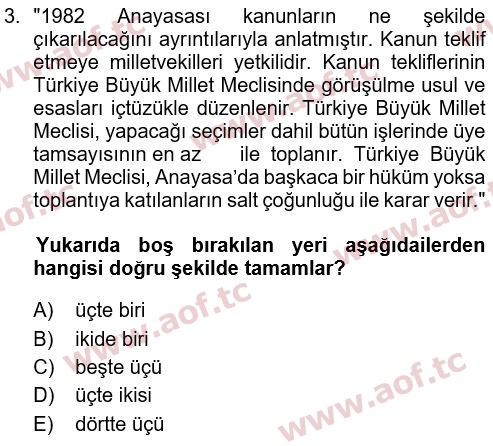 2022 Hukukun Temel Kavramları Çıkmış Sınav Soruları