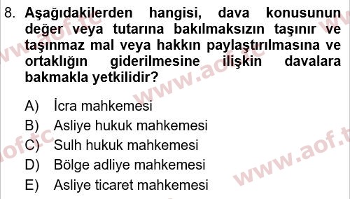 2022 Hukukun Temel Kavramları Çıkmış Sınav Soruları