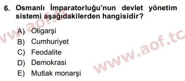 2020 Anayasa Hukuku Arasınav 6. Çıkmış Sınav Sorusu