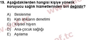 2024 Tıp Terimleri Final 19. Çıkmış Sınav Sorusu