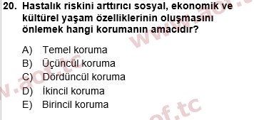 2024 Tıp Terimleri Final 20. Çıkmış Sınav Sorusu