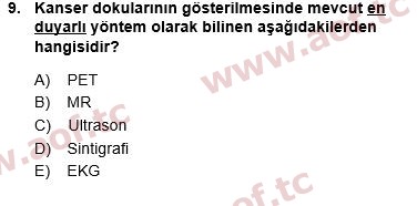 2024 Tıp Terimleri Final 9. Çıkmış Sınav Sorusu