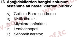 2025 Tıp Terimleri Arasınav 13. Çıkmış Sınav Sorusu