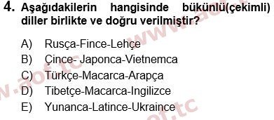 2022 Türk Dili 1 Arasınav 4. Çıkmış Sınav Sorusu