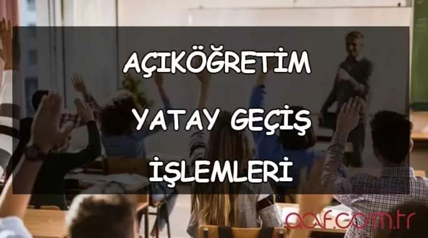 2025 Yatay Geçiş Kayıtları